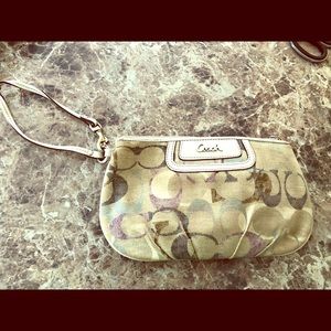 Coach wristlet